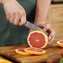 Load image into Gallery viewer, 【Classic Series】8" Chef Knife 8" Carving Knife 5" Utility Knife Set VG10 Damascus