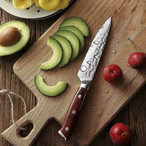 【K135 Series】8" Chef's Knife 5" Utility Knife 2 Piece Kitchen Knife Set German High Carbon Steel