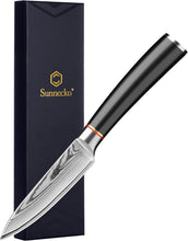 Load image into Gallery viewer, 【Chang B Series】3.5" Small Damacus Kitchen Paring Knife for Fruit Vegetable VG10 Core
