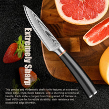 Load image into Gallery viewer, 【Chang B Series】3.5" Small Damacus Kitchen Paring Knife for Fruit Vegetable VG10 Core

