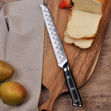 Load image into Gallery viewer, 【Classic Series】8 Inch Damascus Bread Slicing Knife Professional VG10
