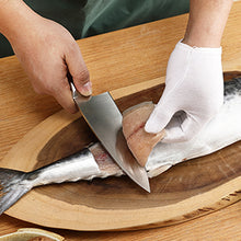 Load image into Gallery viewer, Japanese Deba Knife for Fish Vegetables Meat Single Bevel
